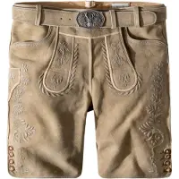 Stockerpoint Pantaloni per costume tradizionale 'OLIVER' sabbia / marrone / argento