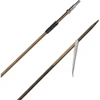 Salvimar Asta Pneumatica Con Aletta Singola 45 Degree Angle Inox 17-4ph Sistema Vuoto 7 Mm