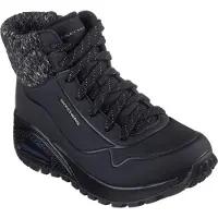 SKECHERS per donna. 167988 Sneaker UNO Rugged Darling Days nero (41), Basso, Stringhe, Cerniera, Casual