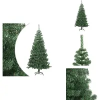 vidaXL Albero di Natale artificiale con supporto 120 cm 230 rami - Alberi di Natale