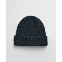 Gant per donna. 4910037 Berretto di lana a coste grigio (OSFA), Casual