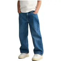 Gant unisex per bambino. 810308 Jeans blu dalla vestibilità comoda (3/4años= 98/104cm), Casual, Cotone, moda per bambini