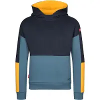TROLLKIDS Kid's Rondane Sweater Felpa con cappuccio Bambini (92, blu)