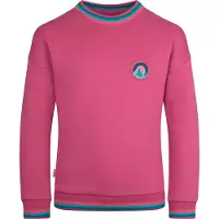 TROLLKIDS Girl's Senja Sweatshirt Maglione Bambini (104, fuchsia)