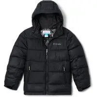 Columbia Kid's Pike Lake II Hooded Jacket Giacca invernale Bambini (18 Years, nero)