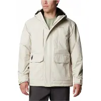 Columbia - Giacca foderata in sherpa - Landroamer Sherpa Lined Jacket Dark Stone per Uomo - Taglia M - Beige