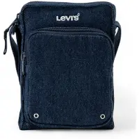 Levi's Small Zip Crossbody Bag Indigo Rinse 2 Taglia: OS | Tracolle postino Outlet | Uomo | Blu