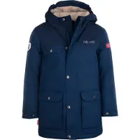 TROLLKIDS Kid's Gudvangen Jacket Parka Bambini (110, blu)