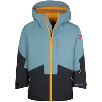 TROLLKIDS Kid's Kongsberg Jacket Giacca invernale Bambini (140, turchese)