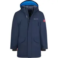 TROLLKIDS Kid's Harstad Jacket Giacca sintetica Bambini (128, blu)