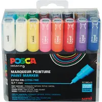 Posca Pc1mc-marcatore A Punta Extra Fine 16 Unità