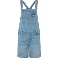 Pepe Jeans per donna. PL230492 Salopette Abby Fabby blu (S), Casual, Cotone, Denim, Senza maniche / cinghie, Sostenibile