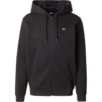 Tommy Hilfiger Tjm Reg Flag Zip Thru Black Taglia: S | Felpe con cappuccio Outlet | Uomo | Nero