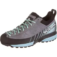 Scarpa - Scarpe da avvicinamento in GORE-TEX - Mescalito GTX W Midgray Aqua per Donne in Pelle - Taglia 39 - Blu