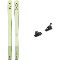 XO Skis - Sci da pista versatile - Xo V21 Green Tea Tuscany Olive 2025 in Legno - Taglia 154 cm - Verde