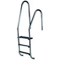 AstralPool Scala Da Piscina Standard Aixi316 1 Gradino + 1 Gradino Di Sicurezza Doppio Non Simmetrico