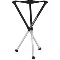 Walkstool Dreibeinhocker Comfort Sedia da campeggio (Sitzhöhe 75 cm, grigio)