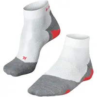 Falke RU5 Lightweight Short Calze da running Uomo (46-48, grigio/bianco)