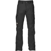 Fjall Raven Karl Pro Trousers Pantaloni da trekking Uomo (56 - Long, nero)