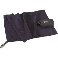 Cocoon Terry Towel Light Telo in microfibra (90 x 50 cm - M, grigio)