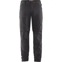 Fjällräven Travellers MT Zip-Off Trousers Pantaloni da trekking Uomo (50, grigio)