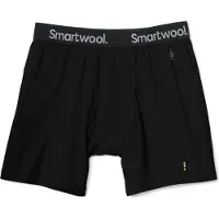 Smartwool Merino Boxer Brief Boxed Intimo lana merinos Uomo (XL, nero)