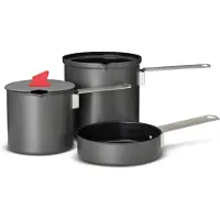 Primus - Kit casseruola da bivacco - Trek Pot Set in Alluminio - Nero