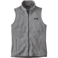 Patagonia Women's Better Sweater Vest Gilet in pile Donna (XL, grigio)