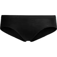 Icebreaker Women's Siren Hipkini Intimo lana merinos Donna (XL, nero)