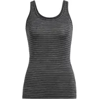 Icebreaker Women's Siren Tank Intimo lana merinos Donna (M, grigio)