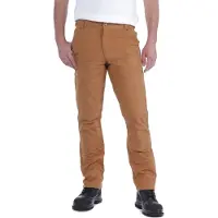 Carhartt Stretch Duck Double Front Pantaloni tempo libero Uomo (33 - Length: 32, marrone)