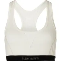 Super.natural Women's Tundra 220 Semplice Bra Reggiseno sportivo Donna (M, bianco)