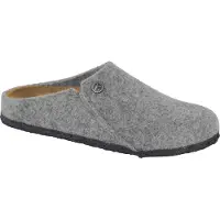 Birkenstock Zermatt Standard WZ Pantofole (46 - Regular, grigio)