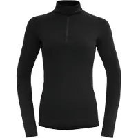 Devold Duo Active Woman Zip Neck Intimo lana merinos Donna (XL, nero)