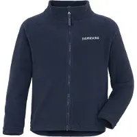 Didriksons Kid's Monte Full-Zip 10 Giacca in pile Bambini (80, blu)