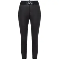 Super.natural Women's Tundra 175 Tight 3/4 Mutande tecniche lunghe Donna (L, nero)