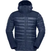 Norrøna Falketind Down750 Hood Giacca in piumino Uomo (XL, blu)