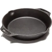 Petromax Fire Pan with Handle (Ø 20 cm - mit 2 Henkeln, nero)