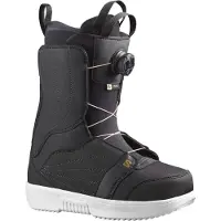 Salomon Snowboard - Scarponi snowboard donna - Pearl Boa Black/White/Gold per Donne - Taglia 40,5 - Nero