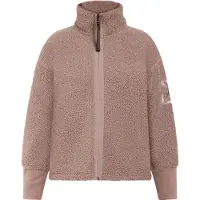 Didriksons Women's Mella Full-Zip 3 Giacca in pile Donna (42, marrone)
