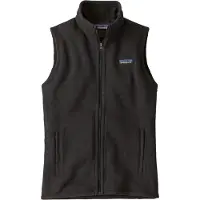 Patagonia Women's Better Sweater Vest Gilet in pile Donna (L, nero)