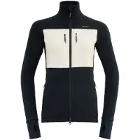 Devold Women's Egga Grid Merino Jacket Giacca di merino Donna (XL, nero)