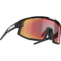Bliz - Occhiali da sole versatili - Vision Matt Black Brown W Red Multi - Nero