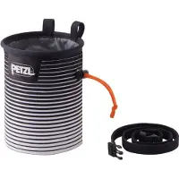 Petzl Bandi Sacchetto porta magnesite grigio