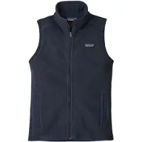 Patagonia Women's Better Sweater Vest Gilet in pile Donna (XL, blu)
