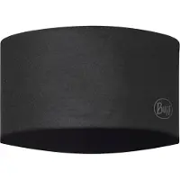 Buff Coolnet UV Wide Headband Fascia sportiva per la fronte (One Size, nero/grigio)