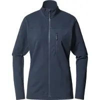 Haglöfs Women's Rosson Mid Jacket Giacca in pile Donna (S, blu)