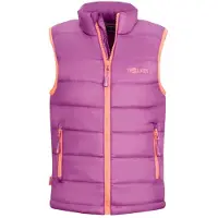 TROLLKIDS Kids Trondheim Vest Gilet sintetico Bambini (176, variopinto)