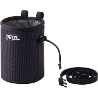 Petzl Bandi Sacchetto porta magnesite nero