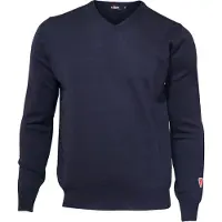 Ivanhoe Cashwool V-Neck Male Pullover in lana merino Uomo (XXL, nero)
